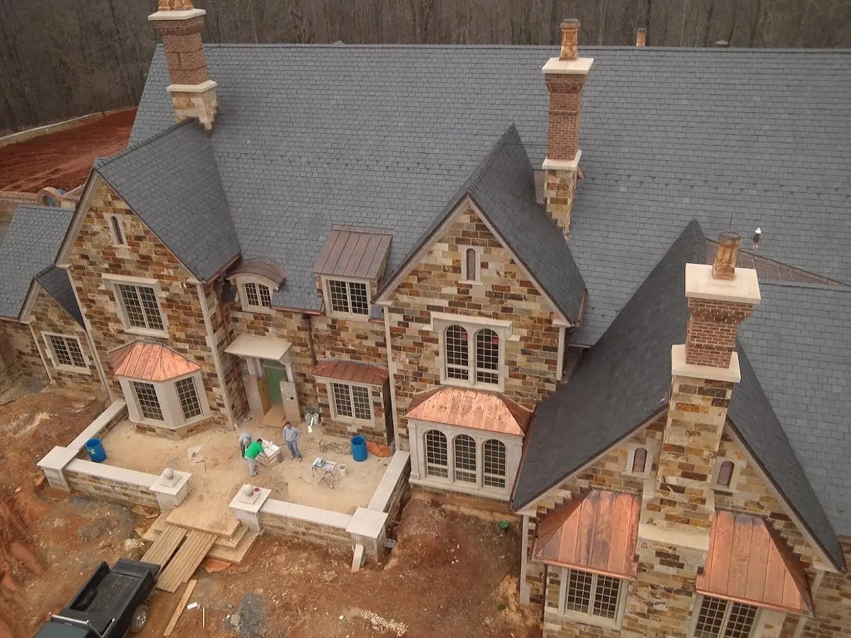 Craftsman Roofing Gutter Guard Installation project in American Beauty Gardenhomes